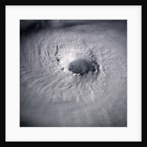 Eye of Typhoon Odessa from Space by Anonymous