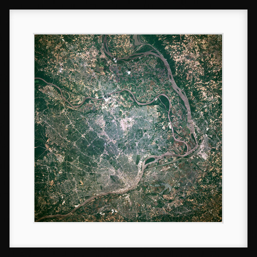 St. Louis and the Mississippi River by Anonymous