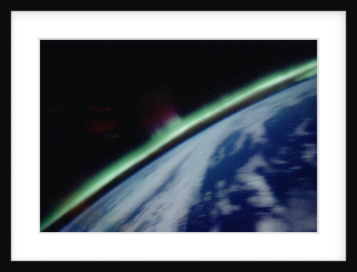Aurora Australis Seen From Orbit by Anonymous