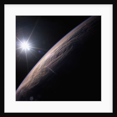 Cyclone Above the Indian Ocean by Anonymous