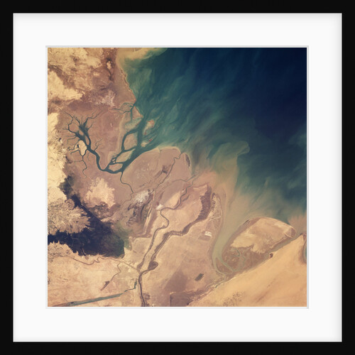 Persian Gulf Seen From Space by Anonymous