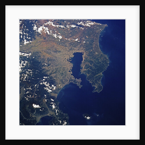 Tokyo Bay From Space by Anonymous