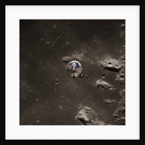Command Module Above the Moon by Anonymous