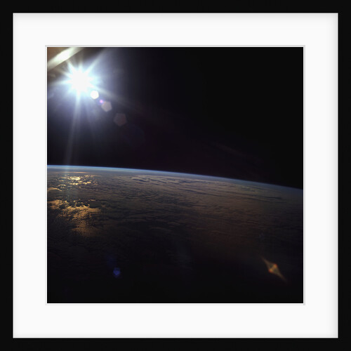 Earth Surface Seen from Apollo 11 by Anonymous
