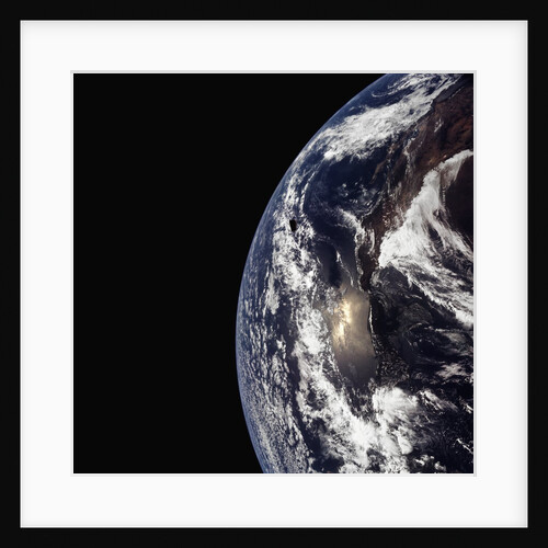 Yucatan Peninsula Seen From Space by Anonymous