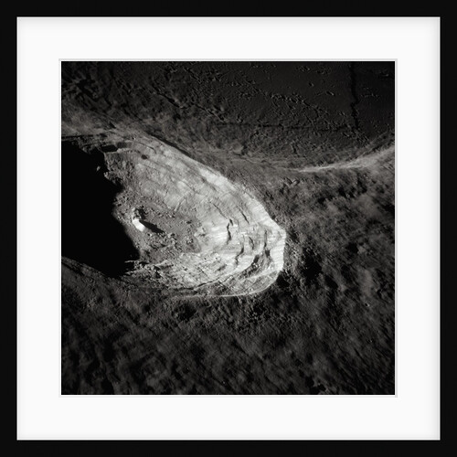 Bright Crater on the Moon by Anonymous