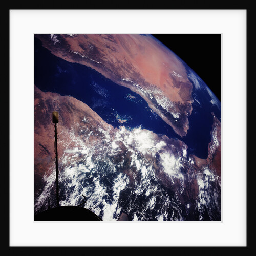 Red Sea From Space by Anonymous