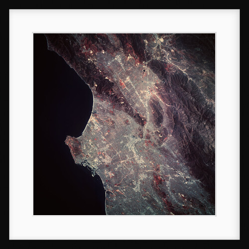 Los Angeles from Space by Anonymous