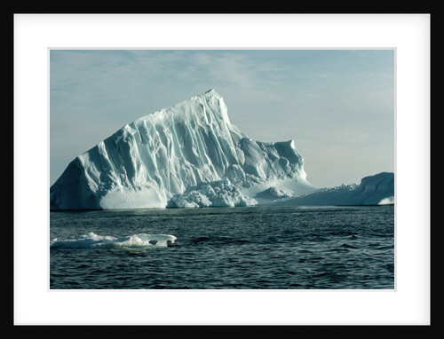Icebergs in Jones Sound by Anonymous
