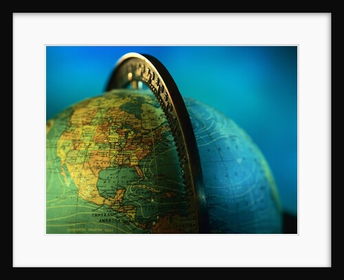 North America on Globe by Anonymous