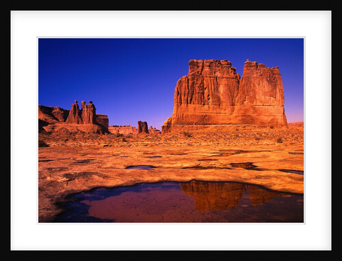 Desert Lake Bed by Anonymous