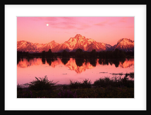 Mount Moran at Dusk by Anonymous