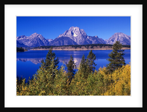 Mount Moran and Jackson Lake by Anonymous