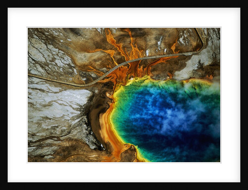 Grand Prismatic Hot Spring by Anonymous