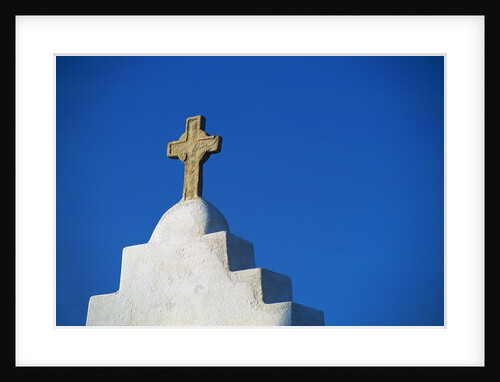 Cross Atop Gable by Anonymous