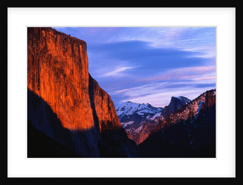 El Capitan at Sunset by Anonymous