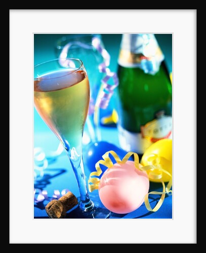 New Year's Party with Champagne by Anonymous