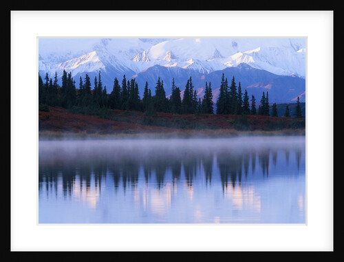 Alaskan Range Reflected in Wonder Lake by Anonymous