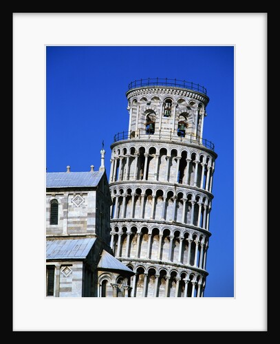 Exterior of the Leaning Tower of Pisa by Anonymous