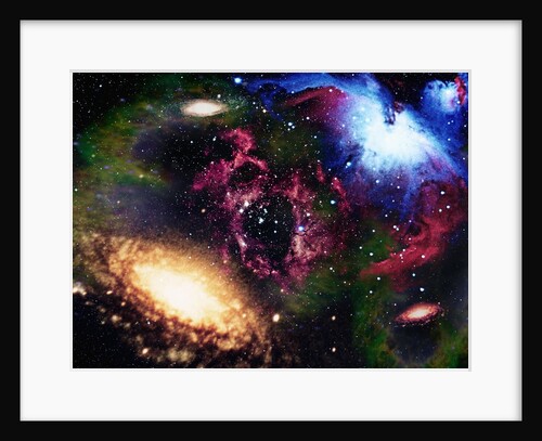 Galaxies and Nebulas of Outer Space by Anonymous