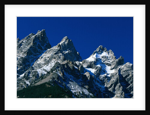 Cathedral Group of the Teton Range by Anonymous