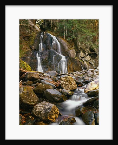 Waterfall Cascading over Rocks by Anonymous