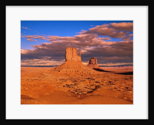 The Mittens at Monument Valley by Anonymous