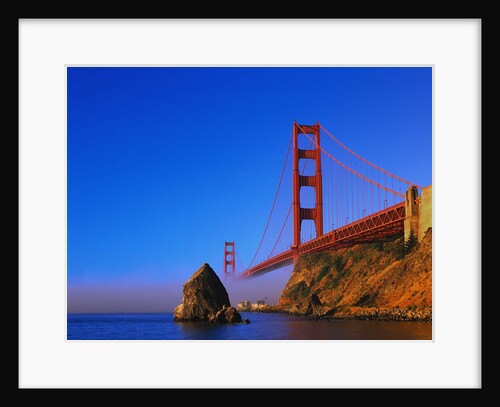 Fog Rolling Under Golden Gate Bridge by Anonymous
