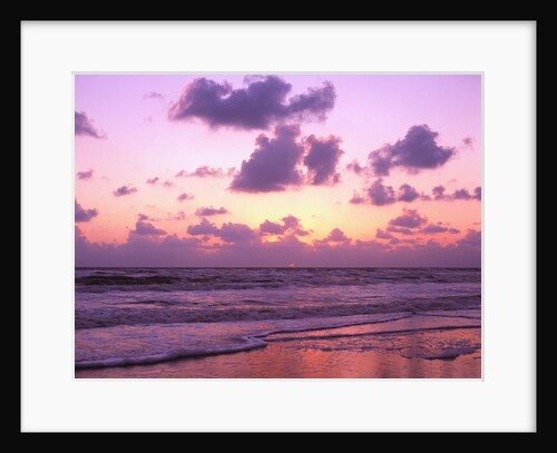 Beach at Twilight by Anonymous