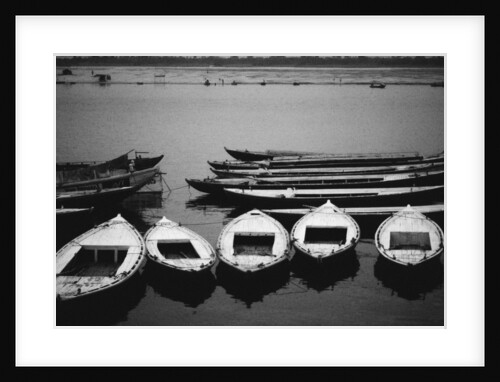 Rows of Boats by Anonymous