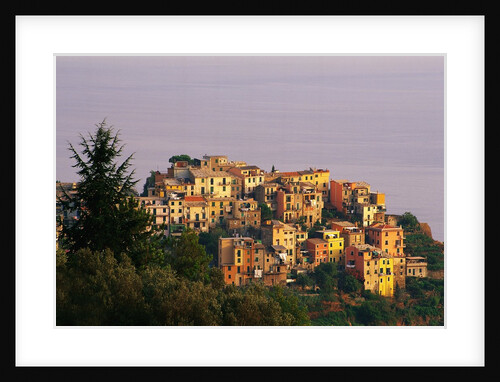 Village of Corniglia on the Italian Riviera by Anonymous