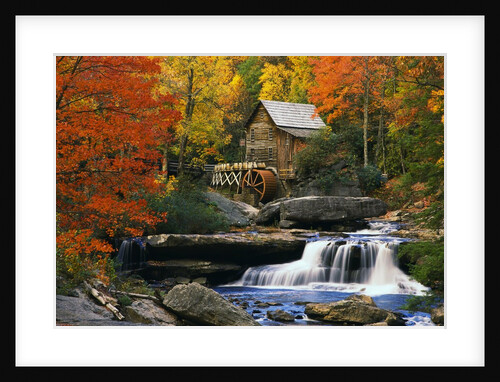 Glade Creek Grist Mill by Anonymous