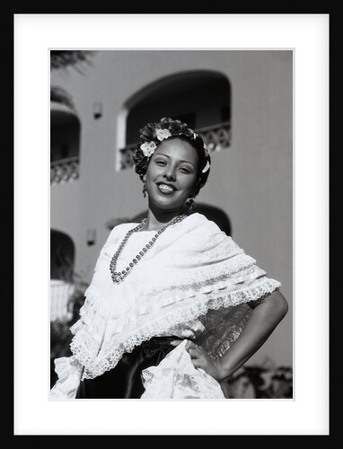 Folk Dancer with Hand on Hip by Anonymous