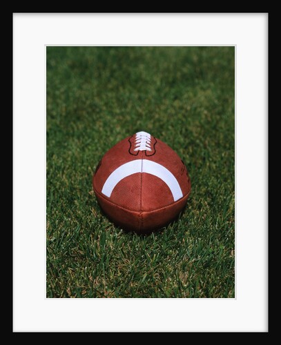 Football on the Grass by Anonymous