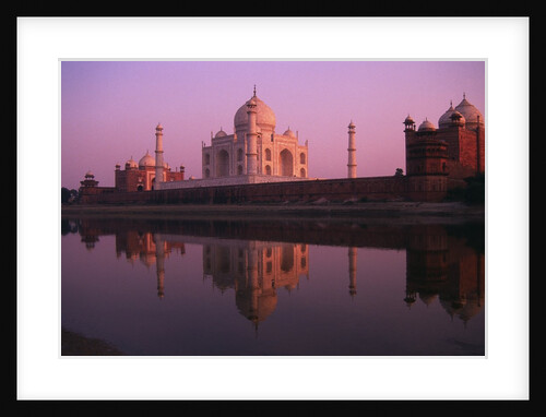 Taj Mahal and Jamid Masjid by Anonymous