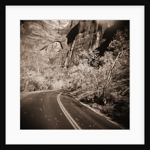 Road Winding by Cliffs by Anonymous