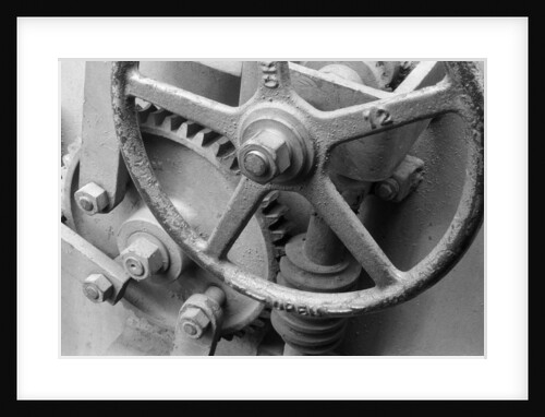 Gears, Threaded Screws, and Handle by Anonymous