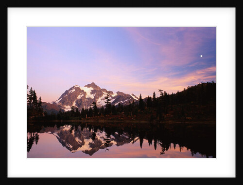 Mount Shuksan at Sunset by Anonymous