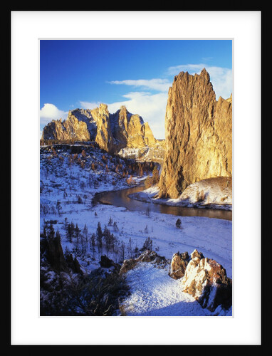 Smith Rock in Winter by Anonymous