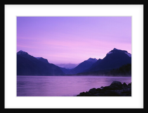 Dawn at Lake McDonald by Anonymous