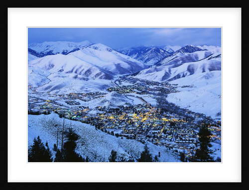 Sun Valley and Ketchum in Winter by Anonymous