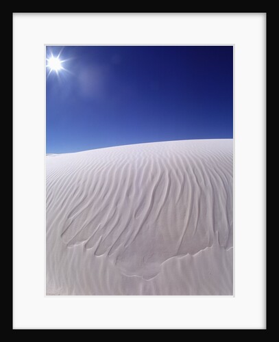 Sun Shining on Desert Sand by Anonymous