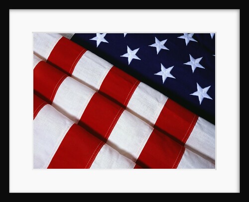 Folded American Flag by Anonymous