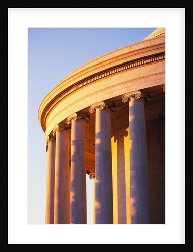 Columns of Jefferson Memorial by Anonymous