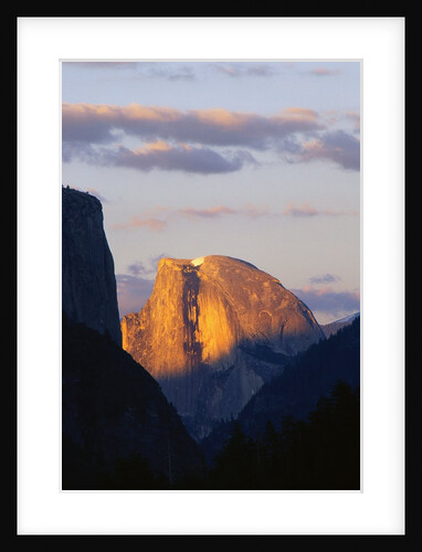 Half Dome at Sunset by Anonymous
