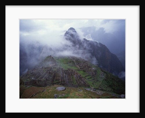 Ruins of Machu Picchu by Anonymous
