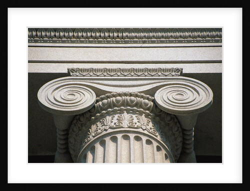Close-up View of Column by Anonymous