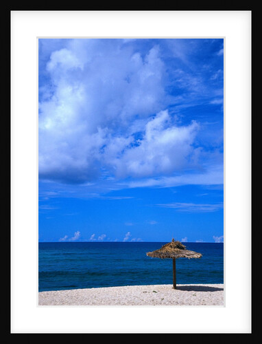 Umbrella on a Beach by Anonymous