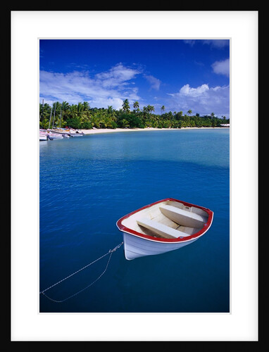 Dinghy in Shallow Water by Anonymous
