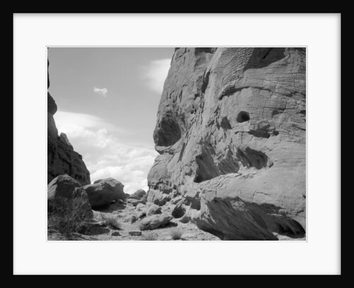 Cliff in Desert by Anonymous